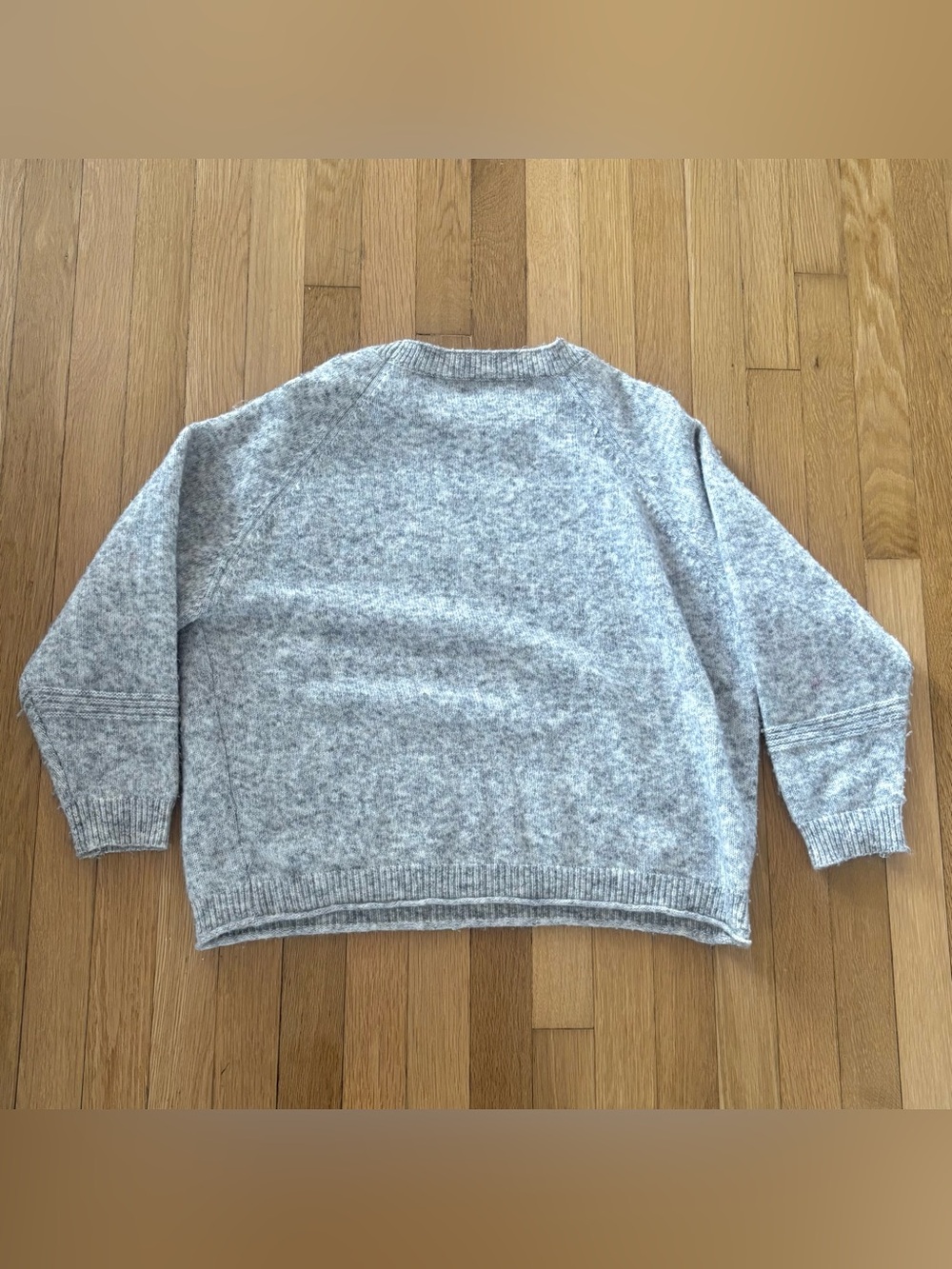 Folk By Hansel From Basel Sweater Swan Anthropologie Medium Wool Blend - Picture 2 of 11